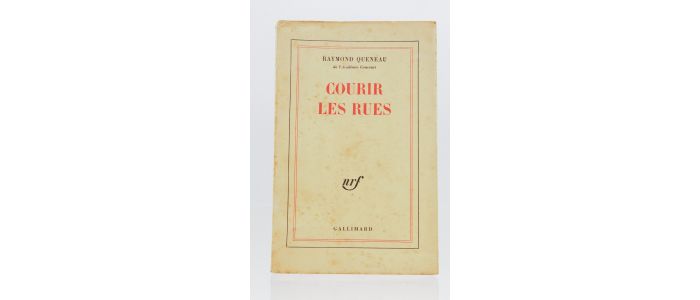 QUENEAU : Courir les rues - Libro autografato, Prima edizione - Edition-Originale.com