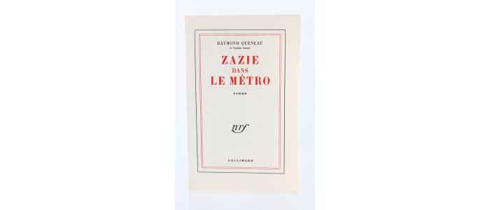 QUENEAU : Zazie dans le Métro - Edition Originale - Edition-Originale.com