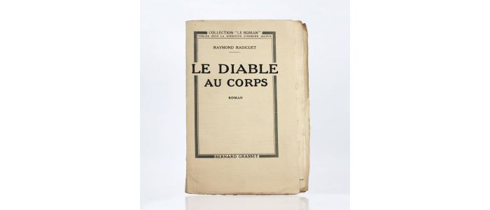 RADIGUET : Le diable au corps - Prima edizione - Edition-Originale.com