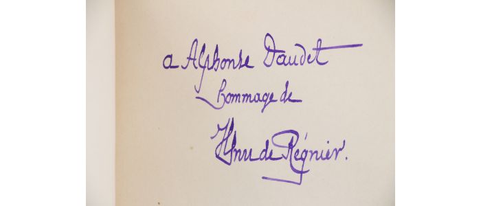 REGNIER : Aréthuse - Autographe, Edition Originale - Edition-Originale.com