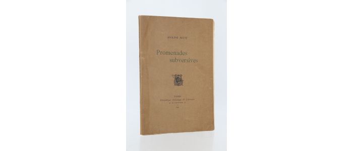 RETTE : Promenades subversives - Edition Originale - Edition-Originale.com
