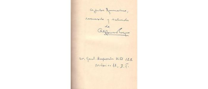 REYES : La filosofia helenistica - Autographe, Edition Originale - Edition-Originale.com