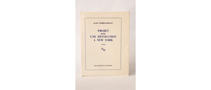 ROBBE-GRILLET : Projet pour une révolution à New York - Prima edizione - Edition-Originale.com