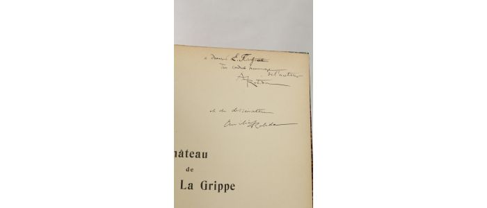 ROBIDA : Le Château de la grippe - Libro autografato, Prima edizione - Edition-Originale.com
