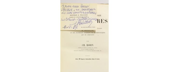 ROBIN : Anatomie et physiologie cellulaires - Edition Originale - Edition-Originale.com