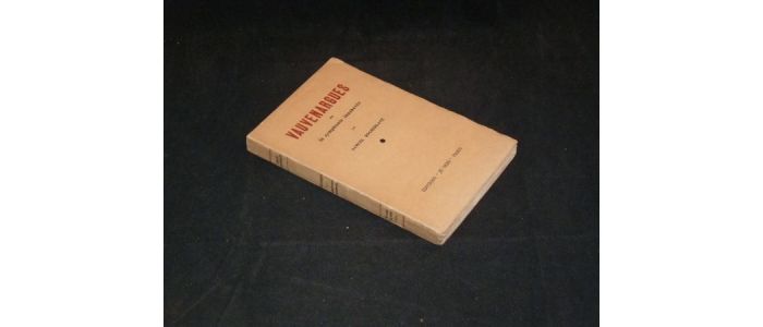 ROCHEBLAYE : Vauvenargues ou la symphonie inachevée - Prima edizione - Edition-Originale.com