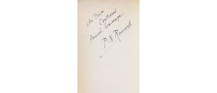 ROINARD : Le donneur d'illusions - Signed book, First edition - Edition-Originale.com
