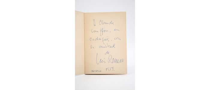 ROMERO : Esas sombras del trasmundo - Signed book, First edition - Edition-Originale.com