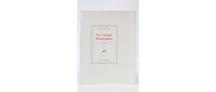 ROY : Le voyage d'automne - First edition - Edition-Originale.com