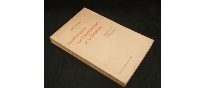 RUSKIN : Conférences sur l'architecture et la peinture - First edition - Edition-Originale.com