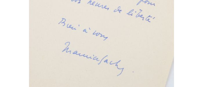 SACHS : Au temps du Boeuf sur le toit - Libro autografato, Prima edizione - Edition-Originale.com