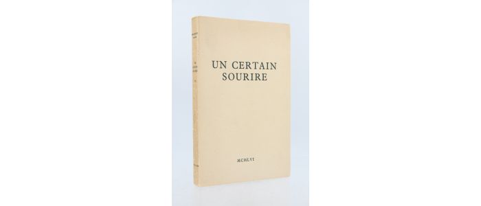 SAGAN : Un certain sourire - Libro autografato, Prima edizione - Edition-Originale.com