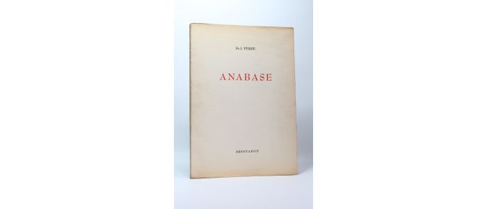 SAINT-JOHN PERSE : Anabase - Edition-Originale.com
