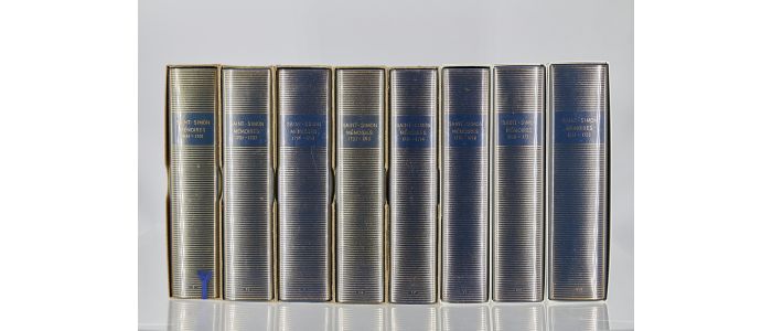 SAINT-SIMON : Mémoires 1691-1723 - Tomes I, II, III, IV, V, VI, VI, VII & VIII - Complet en 8 volumes - Edition-Originale.com