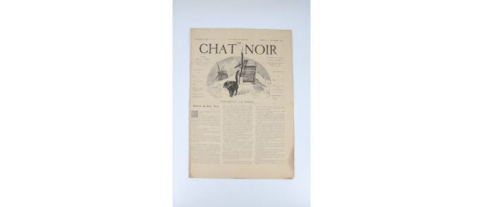 SALIS : Le Chat noir N°141 de la troisième année du samedi 20 Septembre 1884 - Edition Originale - Edition-Originale.com