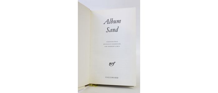 SAND : Album Sand - First edition - Edition-Originale.com