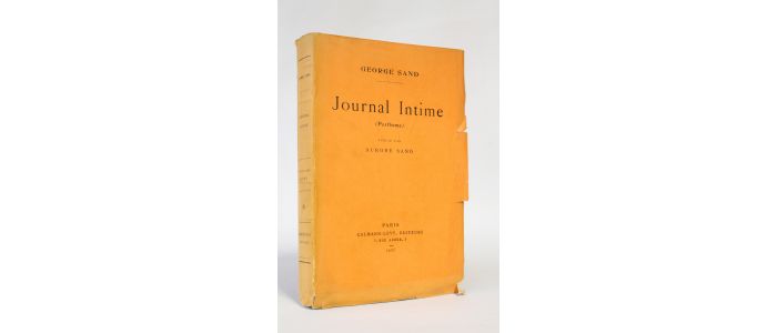SAND : Journal intime (posthume) - Prima edizione - Edition-Originale.com