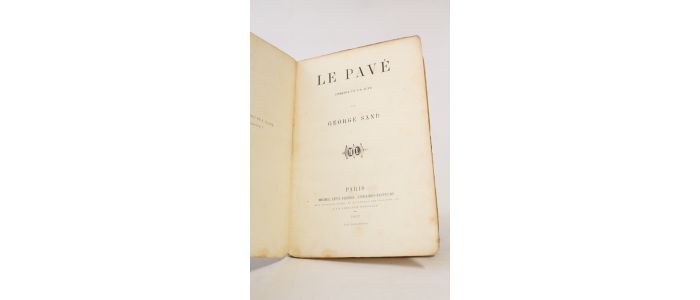 SAND : Le pavé - First edition - Edition-Originale.com