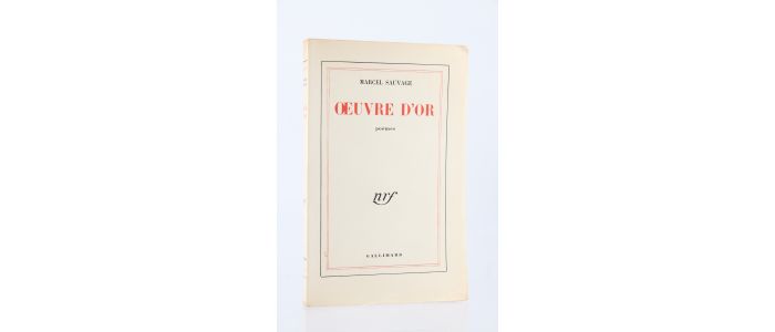 SAUVAGE : Oeuvre d'or - First edition - Edition-Originale.com