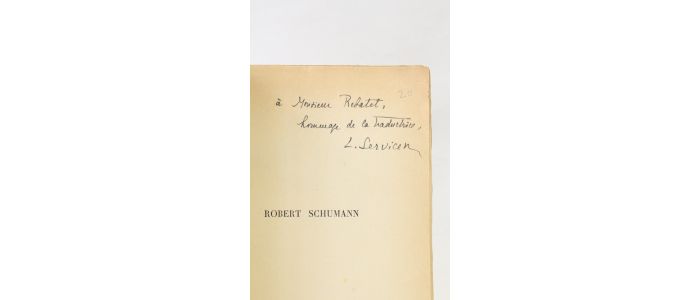 SCHUMANN : Robert Schumann - Autographe, Edition Originale - Edition-Originale.com