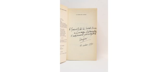 SENGHOR : La poésie de l'action - Autographe, Edition Originale - Edition-Originale.com