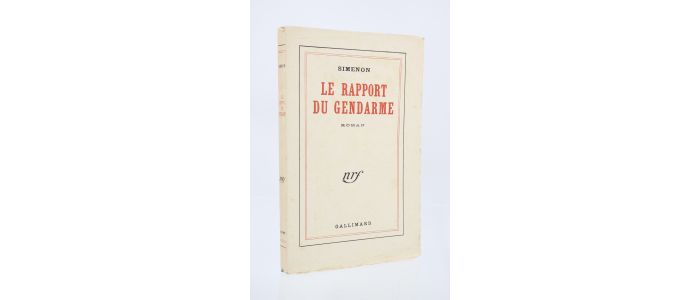 SIMENON : Le rapport du gendarme - Erste Ausgabe - Edition-Originale.com