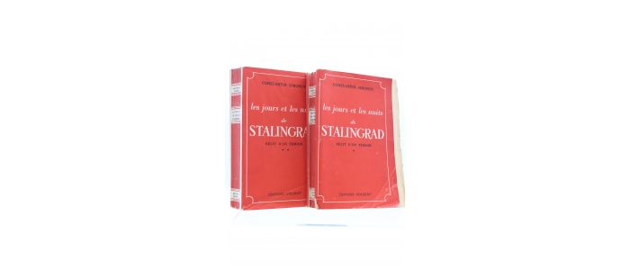 SIMONOV : Les jours et les nuits de Stalingrad - Edition Originale - Edition-Originale.com