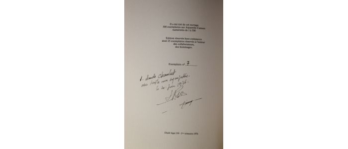 SIRAMY : Auvergne - Autographe, Edition Originale - Edition-Originale.com