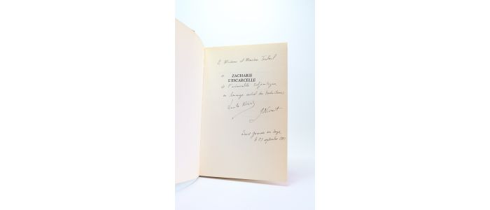 SOLJENITSYNE : Zacharie l'escarcelle et autres récits - Autographe, Edition Originale - Edition-Originale.com