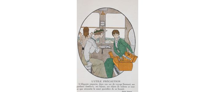 Sormani : L'utile précaution (Publicité, Volume 1, La Gazette du Bon ton, 1912 n°8, p.255) - Edition Originale - Edition-Originale.com