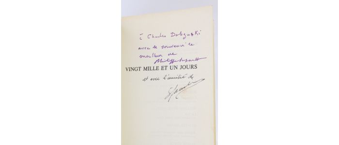 SOUPAULT : Vint mille et un jours, entretiens avec Serge Fauchereau - Signed book, First edition - Edition-Originale.com