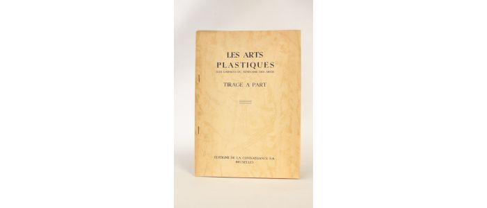 STEIN : Raoul Dufy. Les arts plastiques (les carnets du séminaire des arts. Tirage à part. - First edition - Edition-Originale.com