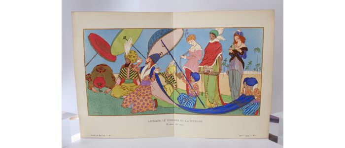 L'Encens, le cinname et la myrrhe (pl.1, La Gazette du Bon ton, 1914 n°1) - Edition Originale - Edition-Originale.com