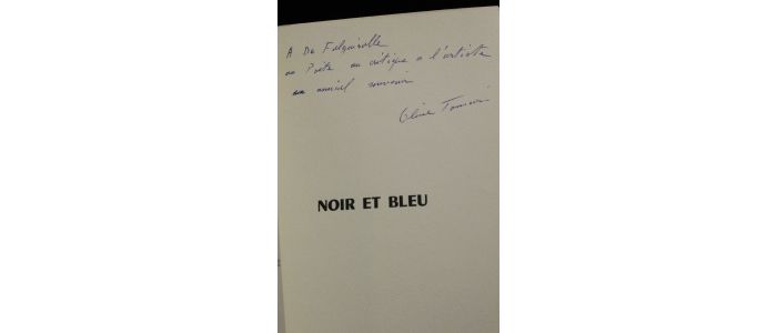 TAMARI : Noir et bleu - Autographe, Edition Originale - Edition-Originale.com