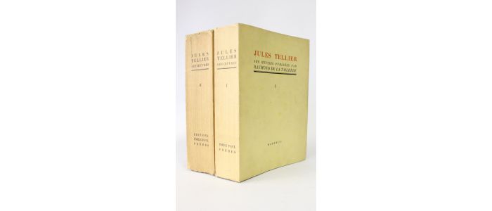 TELLIER : Ses oeuvres publiées par Raymond de La Tailhède - First edition - Edition-Originale.com