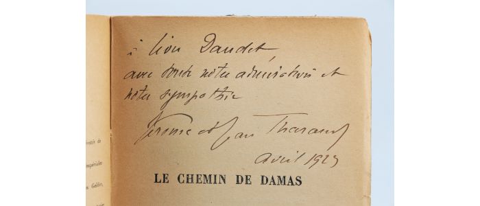 THARAUD : Le chemin de Damas - Autographe, Edition Originale - Edition-Originale.com