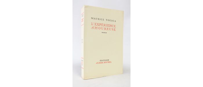 TOESCA : L'expérience amoureuse - First edition - Edition-Originale.com