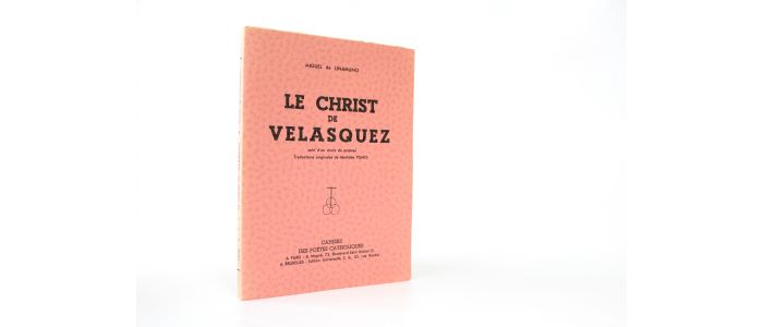 UNAMUNO : Le Christ de Velasquez - Erste Ausgabe - Edition-Originale.com