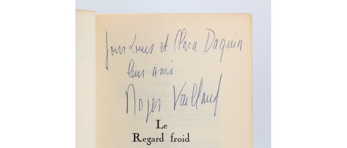 VAILLAND : Le regard froid - Signed book, First edition - Edition-Originale.com