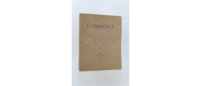 VALERY : Commerce - Cahier XVIII d l'hiver 1928 - Edition Originale - Edition-Originale.com