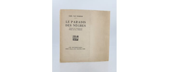 VAN VECHTEN : Le paradis des nègres  - Prima edizione - Edition-Originale.com