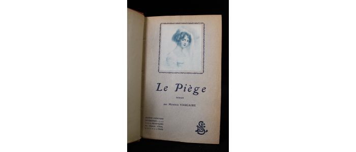 VAUCAIRE : Le piège - Signiert, Erste Ausgabe - Edition-Originale.com