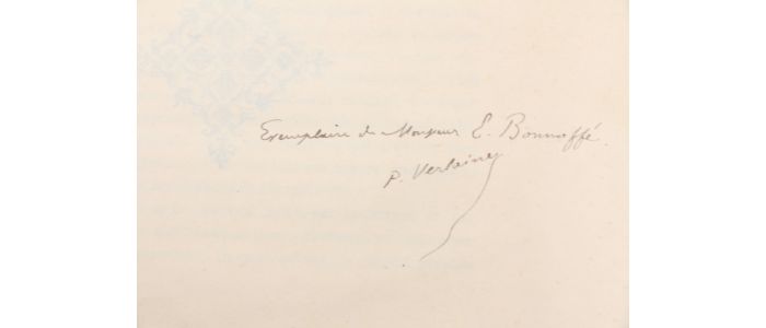 VERLAINE : La Décoration & l'Art industriel à l'Exposition de 1889 - Libro autografato, Prima edizione - Edition-Originale.com