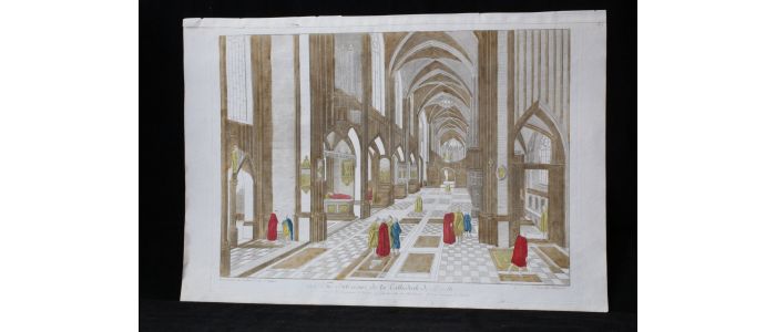 Vue d'optique - Vue intérieure de la cathédrale de Dorth.  - Edition Originale - Edition-Originale.com