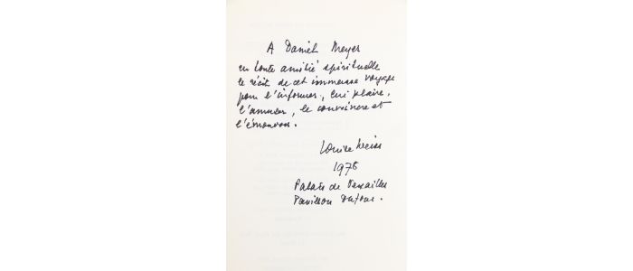 WEISS : Tempête sur l'occident 1945-1975. - Signed book, First edition - Edition-Originale.com