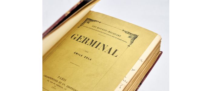 ZOLA : Germinal - Signed book, First edition - Edition-Originale.com