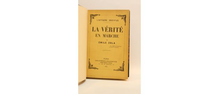 ZOLA : La vérité en marche - Prima edizione - Edition-Originale.com