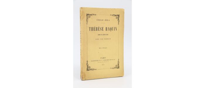 ZOLA : Thérèse Raquin - First edition - Edition-Originale.com
