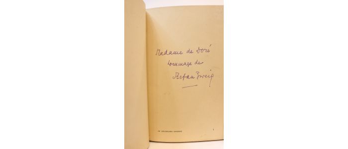 ZWEIG : Le chandelier enterré - Signed book, First edition - Edition-Originale.com