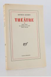 ADAMOV : Théâtre III - Erste Ausgabe - Edition-Originale.com